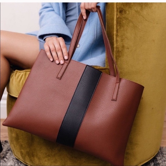 • SOLD • Vince Camuto Leather Tote - Picture 2 of 10